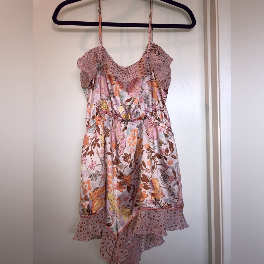 Victoria Secret Satin Romper - Sz Large
